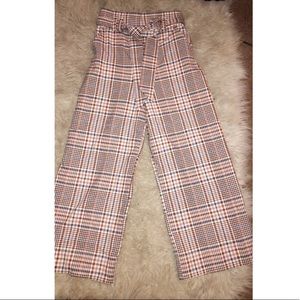 Plaid Quarter pants H&M size 2!